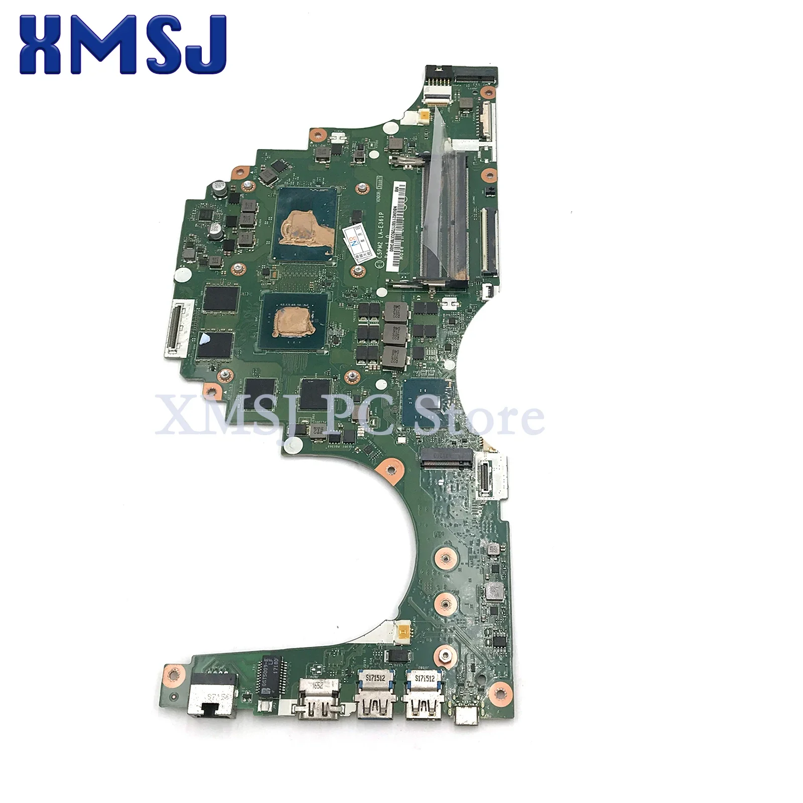 Para Acer Aspire VX5-591 VX5-591G PCN61C5PM2 LA-E361P MBDUMMY003 NBGM 211001   NBGM 411001   Placa-mãe I5-7300HQ/i7-7700HQ GTX1050M