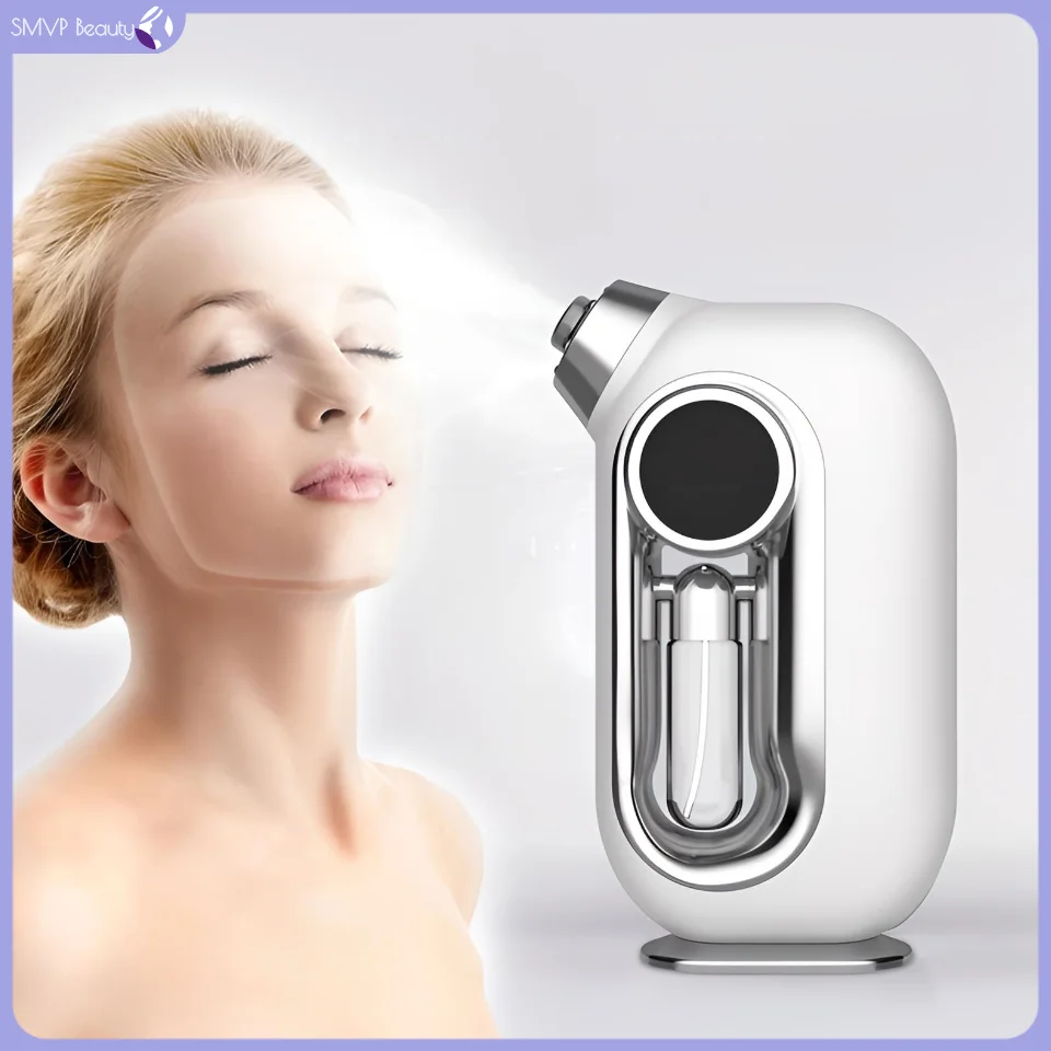 

Facial Skin Moisturizing Mist Sprayer Airbrush Facial Deep Cleaning Oxygen Injector Sprayer Cordless Air Brush Compressor