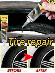 Tire Repair Black Glue Liquid Strong Rubber Wear-resistant Non-corrosive Adhesive Instant Bond Leather