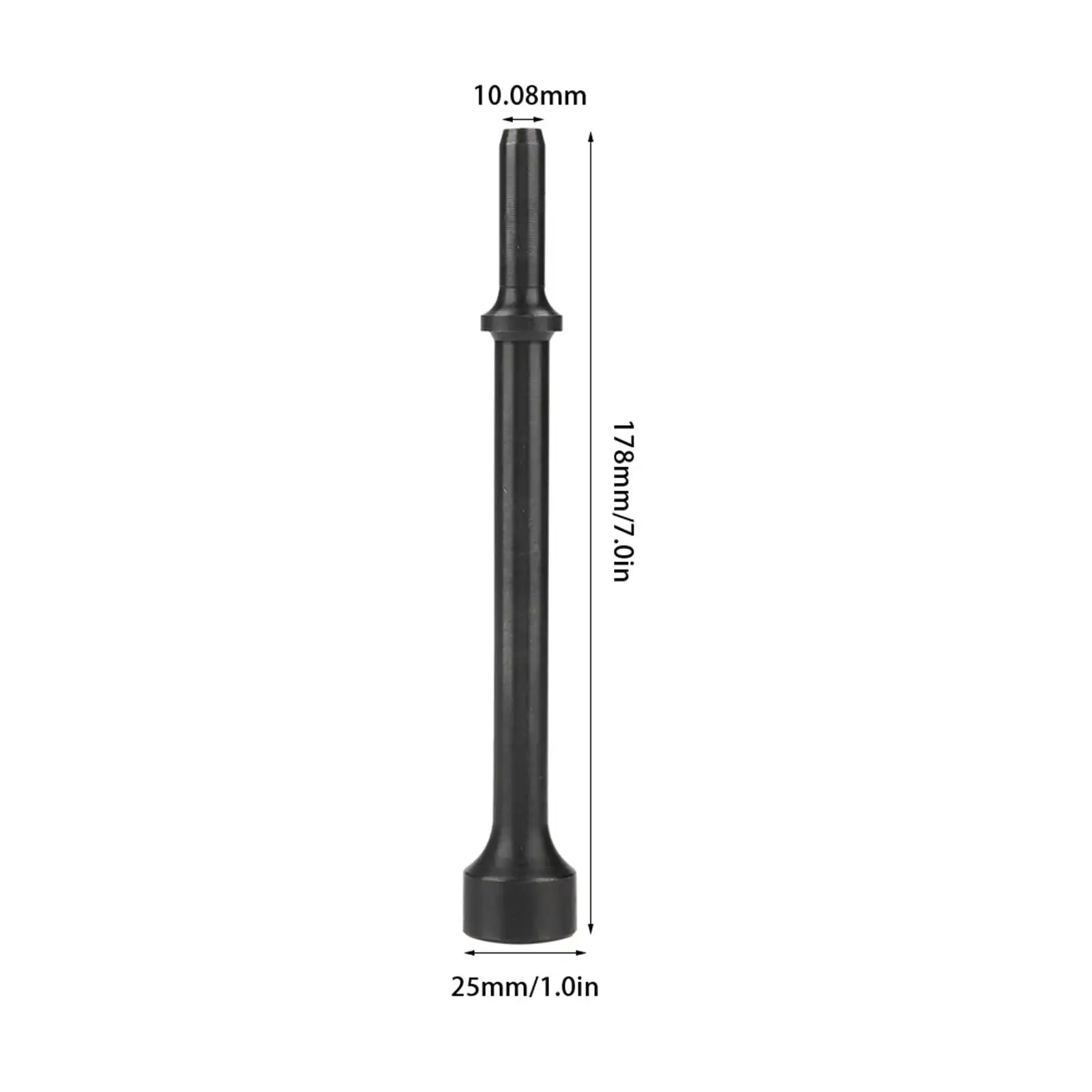 1 Stuk Afvlakking Pneumatische Driften Luchthamer Bit Set Verlengde Lengte Impact Gereedschap Chroom Molybdeen Staal