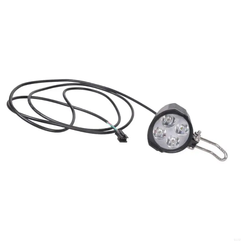 

Светодиодный передний фонарь для электрического велосипеда, велосипедный фонарь с звуковым сигналом, аксессуары для велосипеда