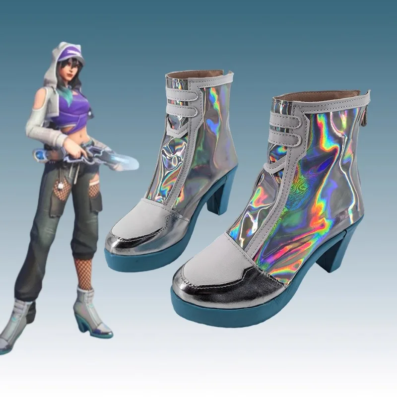 Ashe Cosplay Schoenen Spel Overwatch Halloween Pole Play Accessoires Op maat voor vrouwen