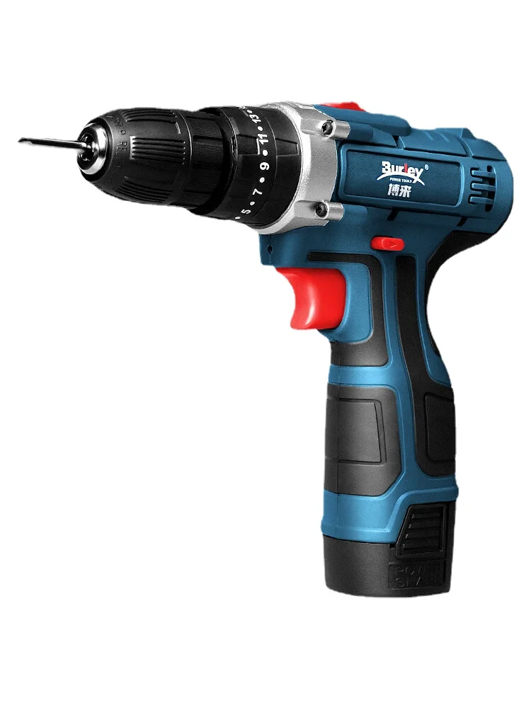 

Wyj Lithium Electric Drill Electric Tool Screwdriver Impact Drill Rechargeable Household Lithium Battery