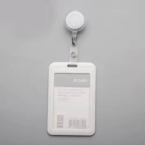 Women Student Credit Card Cover Case Pouch Creative Transparent Retractable Nurse Badge Doctor ID Card Holder Clip Badge - Image 17