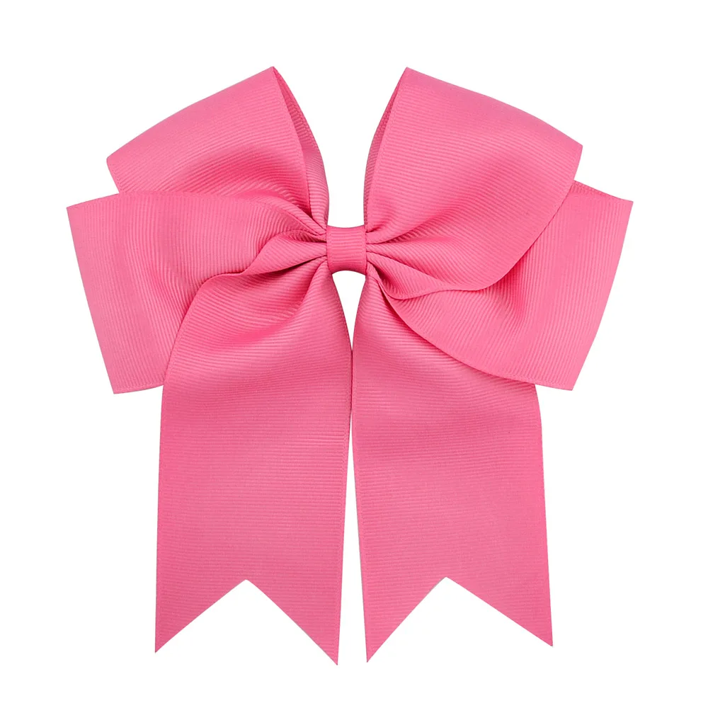 1 Piece 6 Inches Colorful Elegant Hair Bows With Clip Kids Girls Grosgrain Ribbon Hair Clip Hairgrips Headwear Hair Accessories