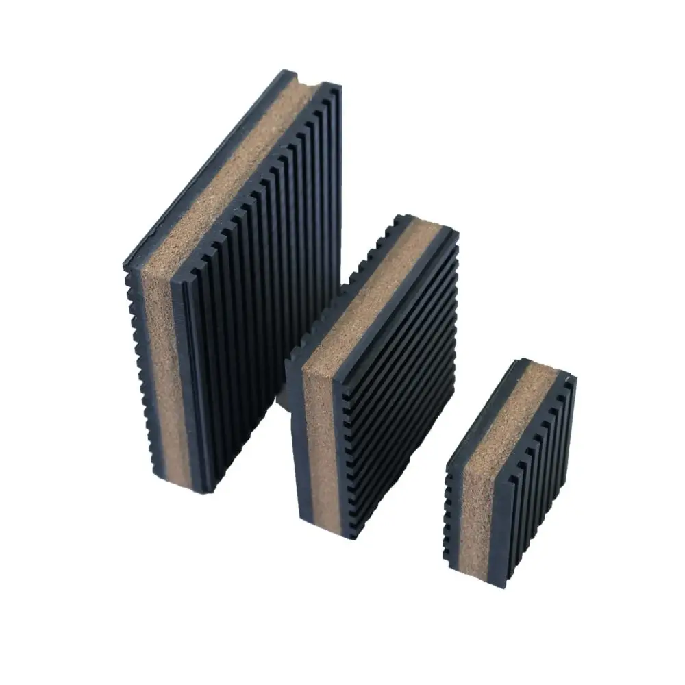 Advanced Rubber EVA Composite Isolation Pad Industrial Strength Shock Damper For Mechanical Precision Leveling And Protection