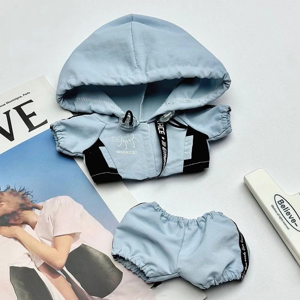 

Outdoor Jackets 20cm Cotton Doll Clothes Dress Up Sport Idol Doll Clothes Cool Coat Doll Clothes Children's Gift