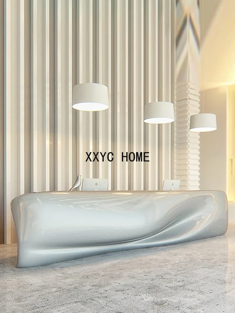 

Special-Shaped Front Desk Hotel Mall Bar Office Reception Service Cashier