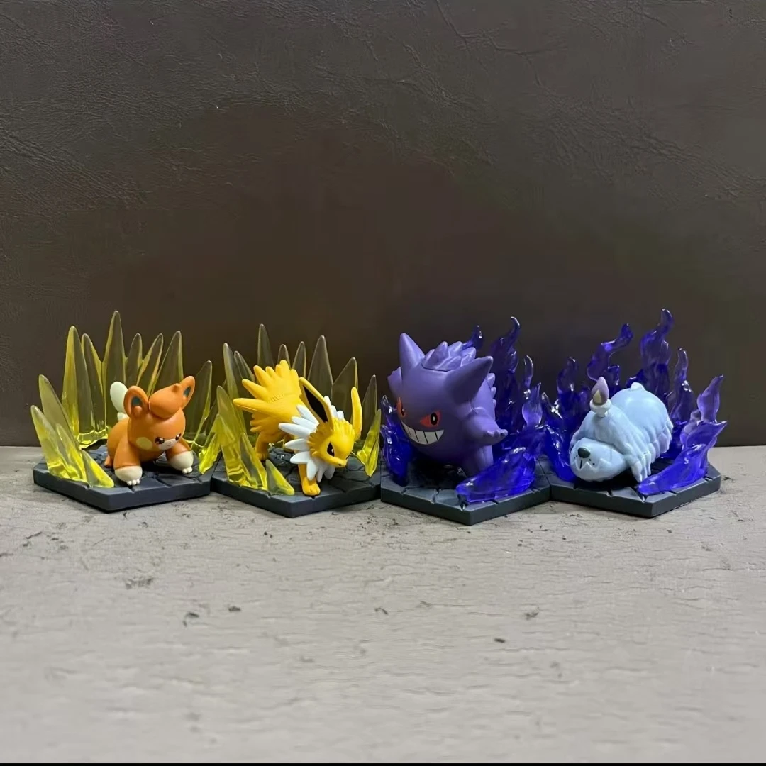 

Пятно Аниме Эльф ПокеéMon Skill Battle Scene Кукла ручной работы Слепая коробка Geng Gui Lei Yi Bu Настольный орнамент Подарок на день рождения Сувенир