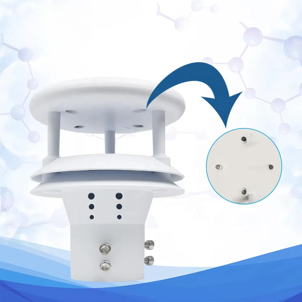 Sensor Kecepatan dan Arah Angin Anemometer untuk Stasiun Cuaca Luar Ruangan