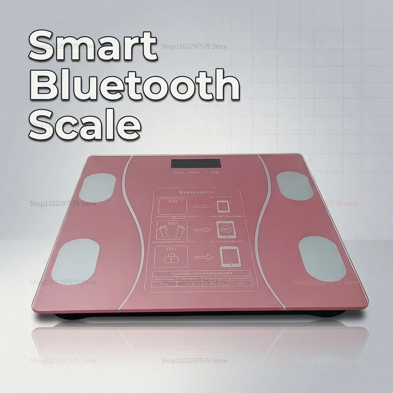 

Smart Bluetooth Body Fat Scale Digital Weight Scale with High Precision Human Body Analyzer Small Professional Electronic Scale