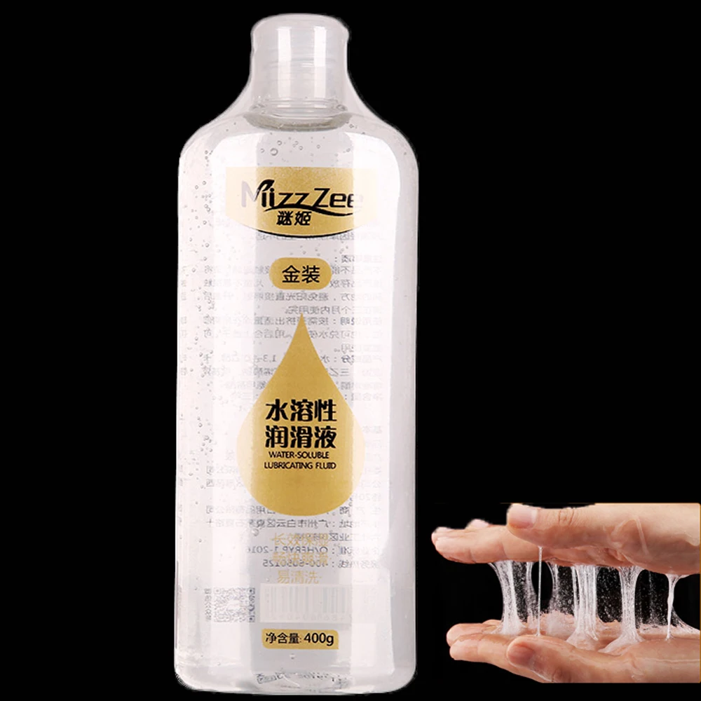400ML Upgrade Golden Lubricant for Sex Smoothing Lube Massage Gel Anal Lubrication Intimate Goods Sex Toy for Adult Sex