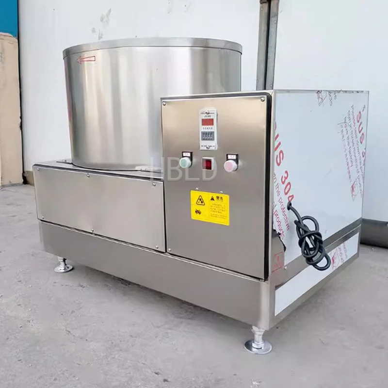 

Промышленный центробежный дегидратор для овощей, высокоскоростной вращающийся дегидратор для масла для жареной курицы, кухонная машина для разделения масла