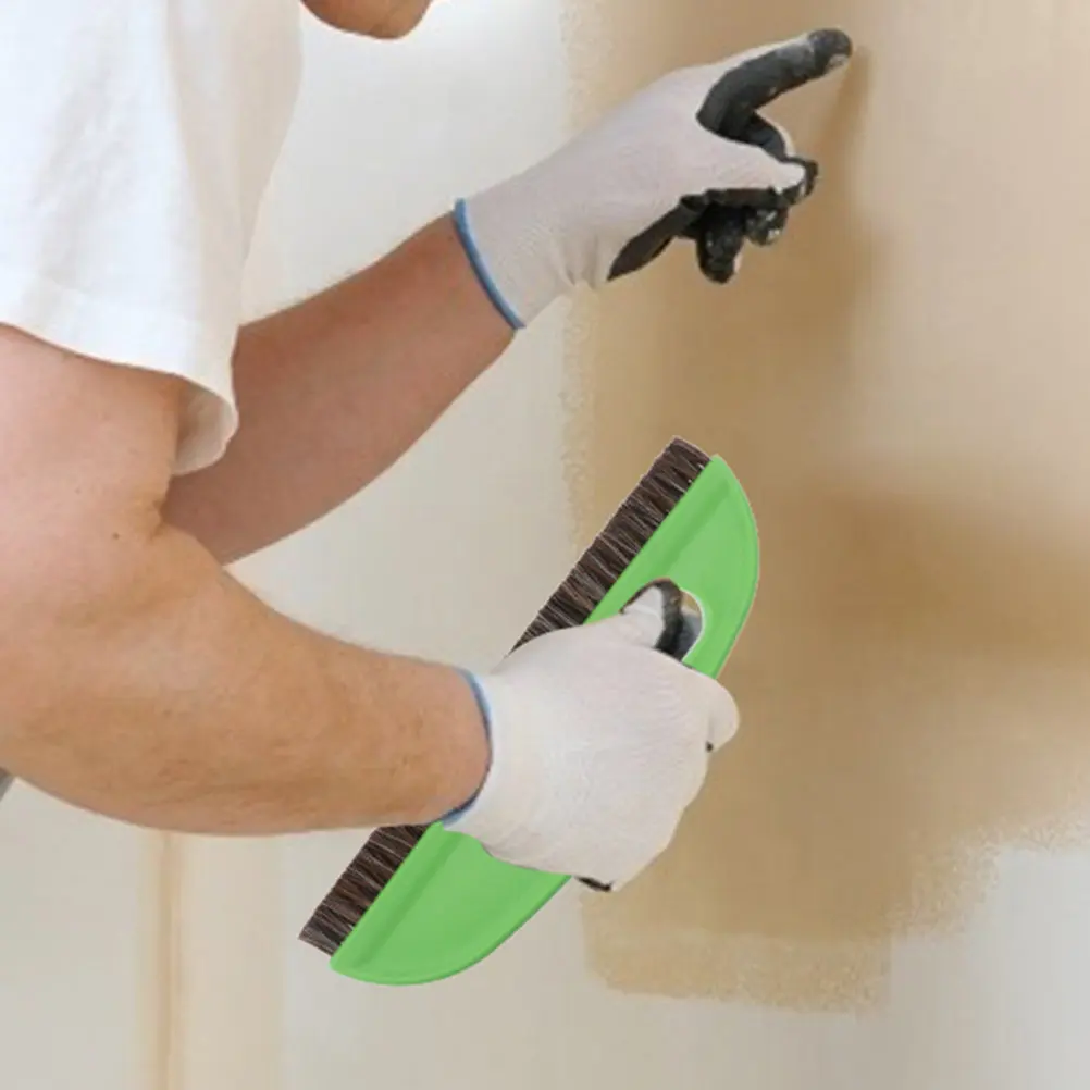 Professional Wallpaper Sticker Brush Large Comfortable Handle Plastic Wall Covering Tool Avoid Bubbles Creases Neat Finish