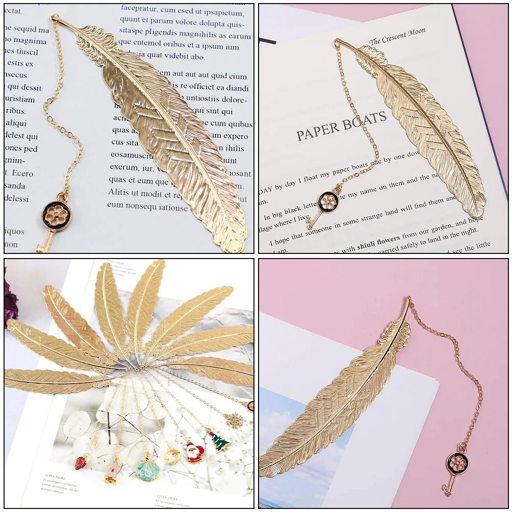 1pc Creative Metal Bookmark Eco-Friendly Gift For Readers Writers Graduates Chinese Style Bookmarks Page