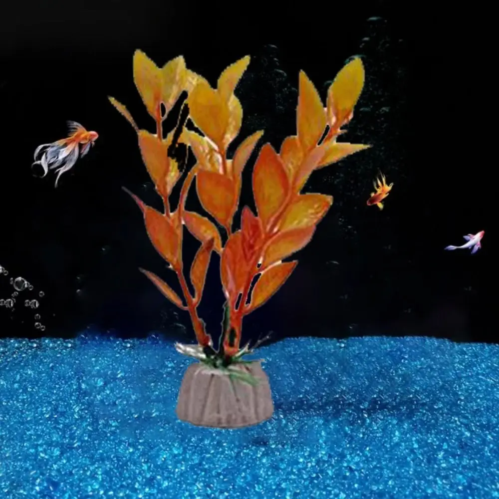 Artificial Aquarium Decor Plants Water Weeds Ornament Plastic Aquatic Plant Fish Tank Decorate Aquarium Accesories