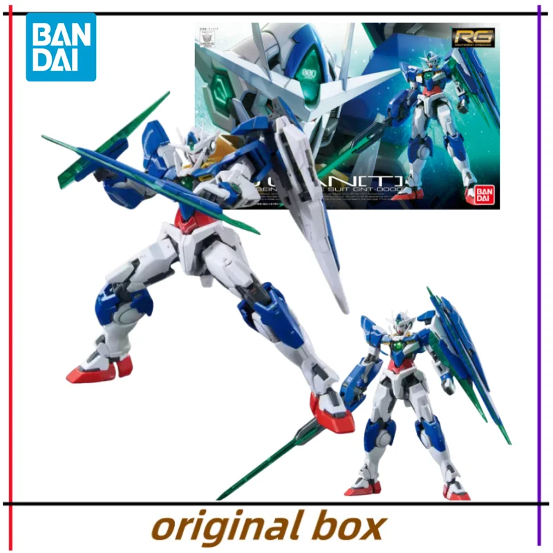 

Фигурка Bandai, модель RG GUNDAM OO QAN [T] GNT-0000, аниме-фигурки, игрушки, коллекционный подарок для детей, подлинная новинка, нераспечатанная