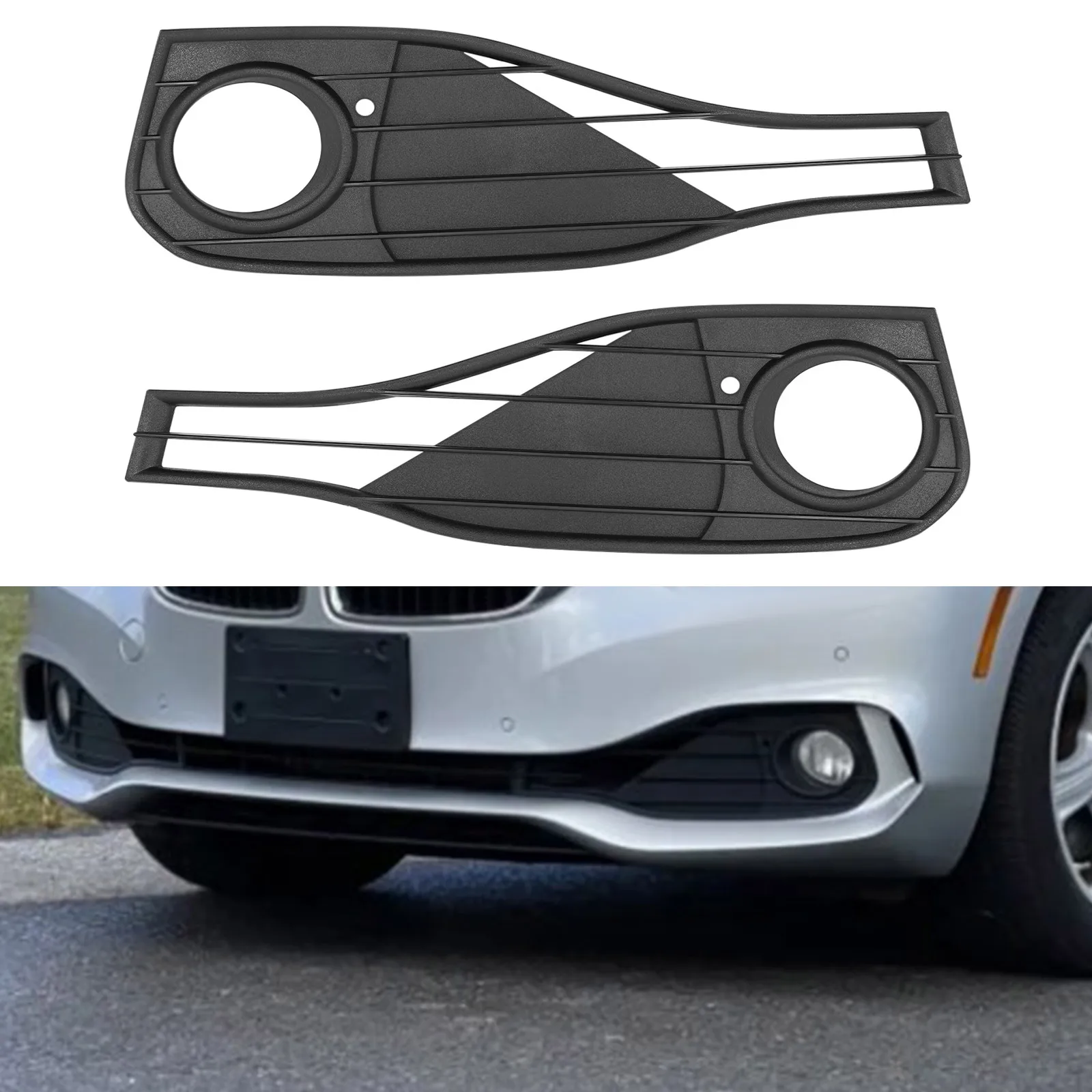 

Fog Light Trim, Fog Light Trim For 2014-2016 BMW 428i, Driver and Passenger Side Fog Light Trims