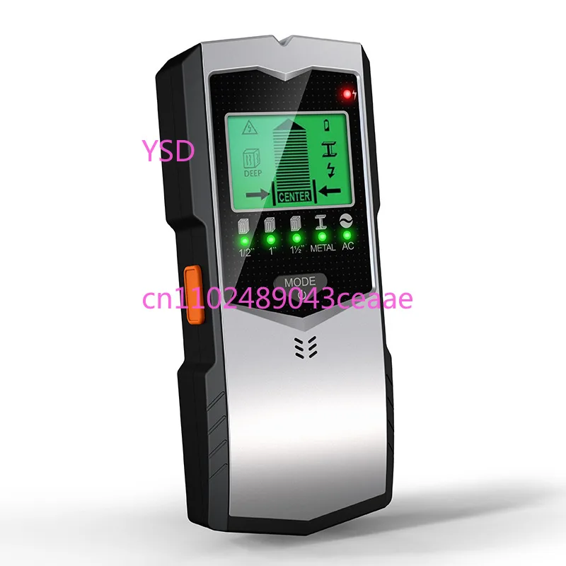 SH401 5-in-1 Handheld Wall Stud Finder Multifunctional Wall Metal Detector Detect Wood Stud Live AC Wires For Home Renovation