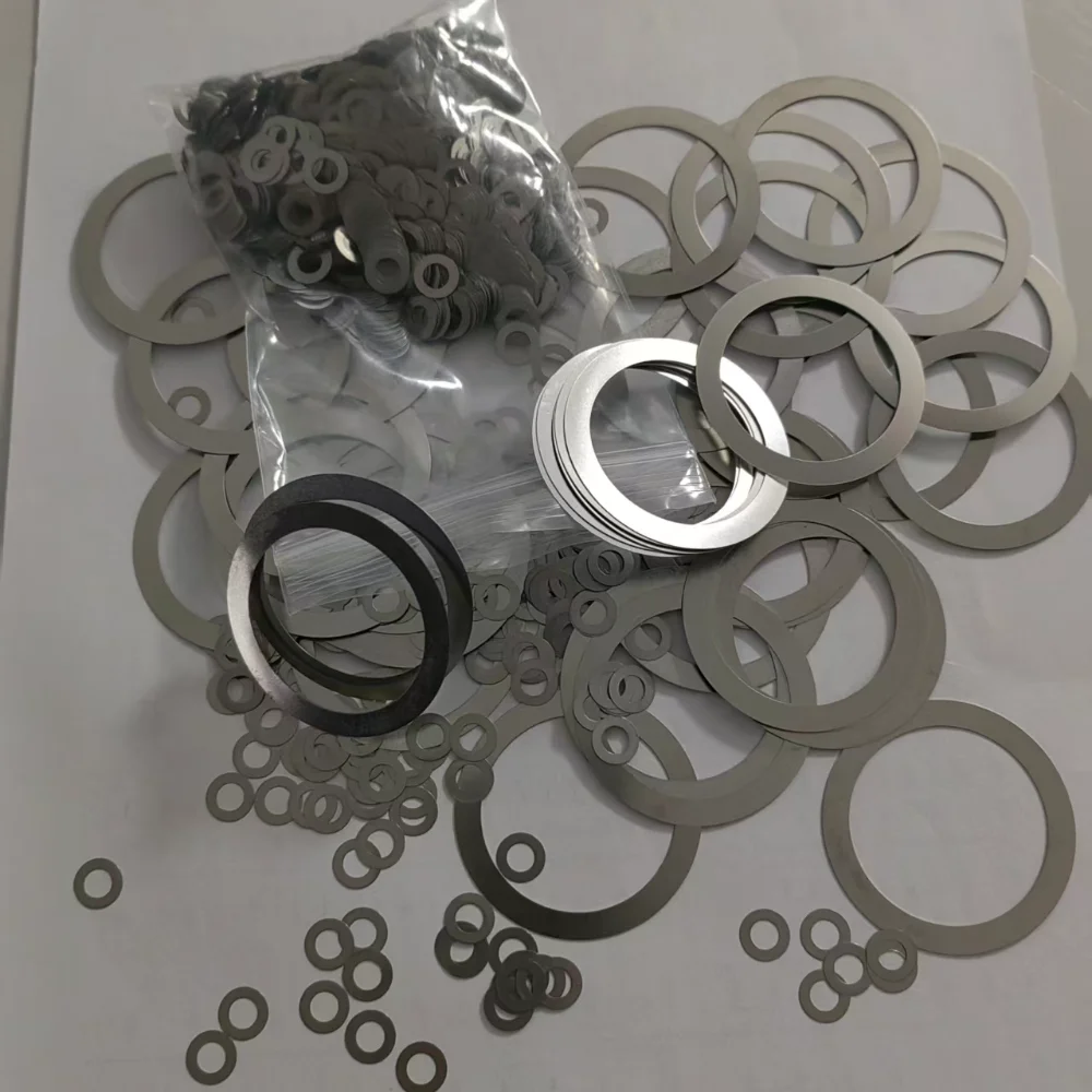 M16 M17 M18 M19 DIN988 SUS304 Stainless Steel Adjusting Shim Washers Ultra-thin Plain Washer Flat Gaskets
