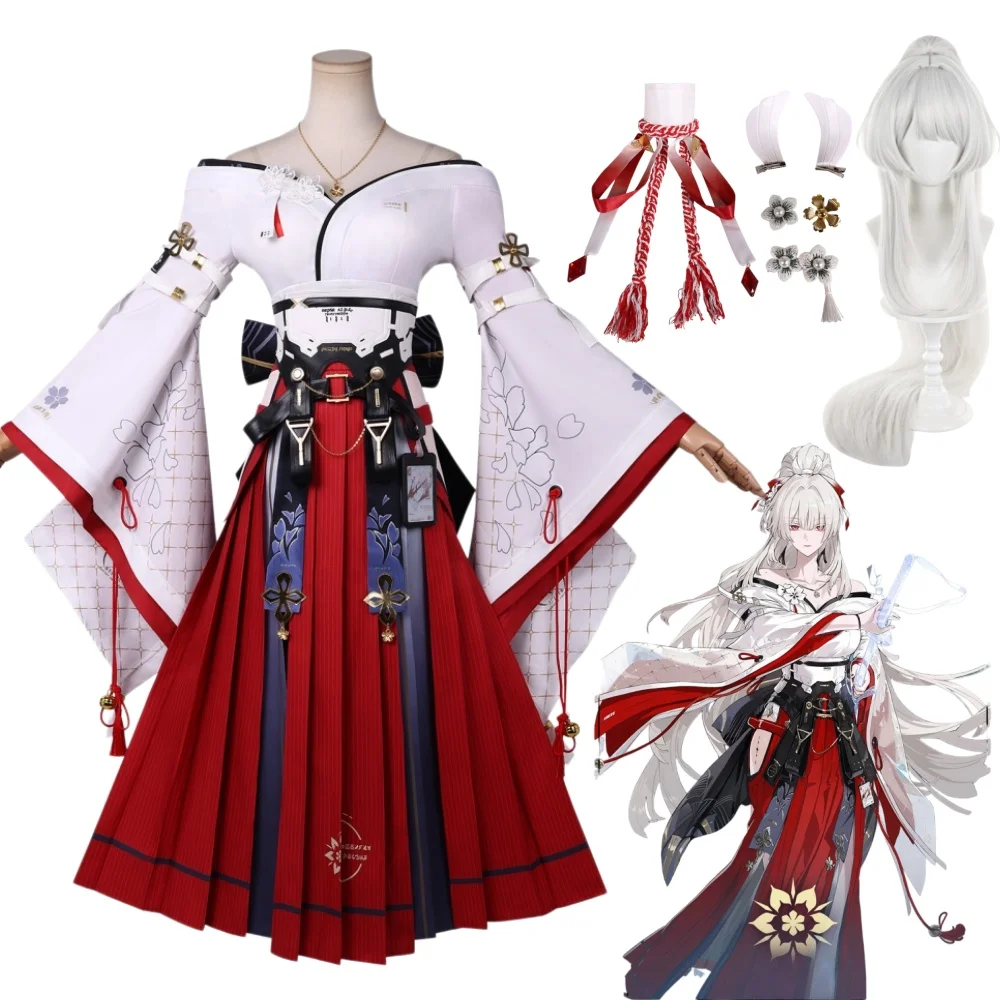 Hiyuki Cosplay Costume Wuthering Waves Hiyukio Halloween Cosplay Costume Outfits