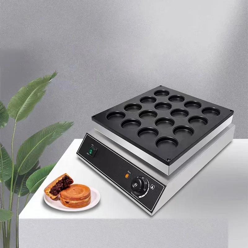 Fabrieksprijs Snackmachines Automatische Elektrische Adzuki Bean Pannenkoek Wafel Maker Machine Machines Voor Kleine Bedrijven