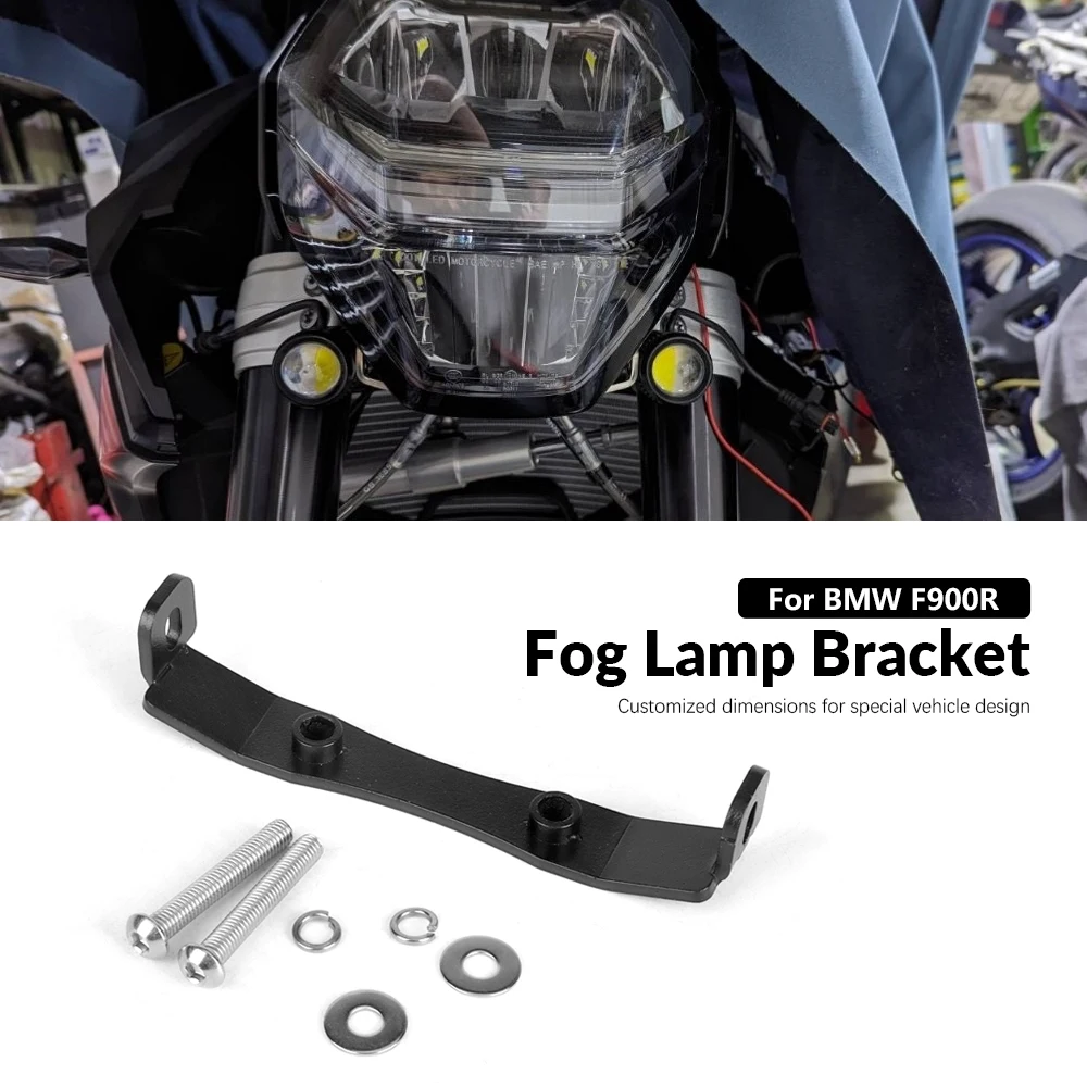 

Motorcycle Hidden Spotlight Bracket For F900R F 900 R F900 R Fog Lamp Fixing Support Modified Accessories