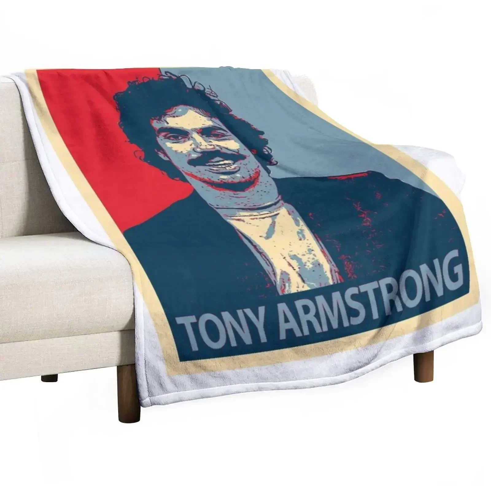 Tony Armstrong Throw Blanket Beach Polar Bed linens For Sofa Thin Thins Large Blankets