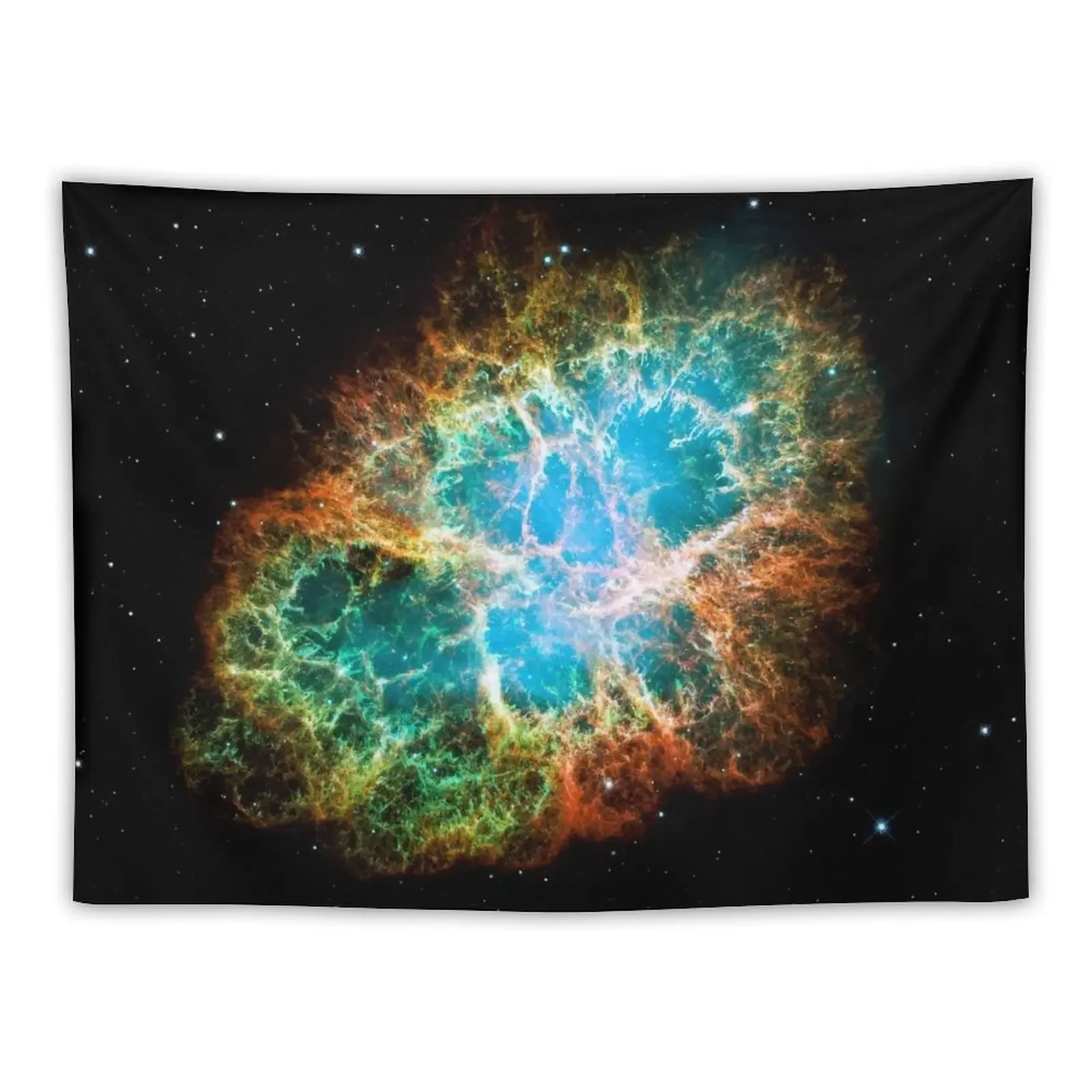 

The Crab Supernova remnant Tapestry Room Decoration Aesthetic Wall Hanging Tapestry