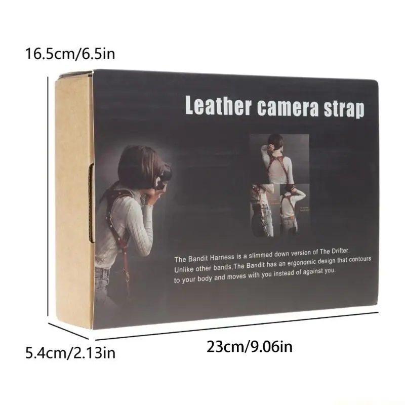 

F62C Double Shoulder Strap Back Camera Suspender Photography Gear for DSLR/SLR Camera