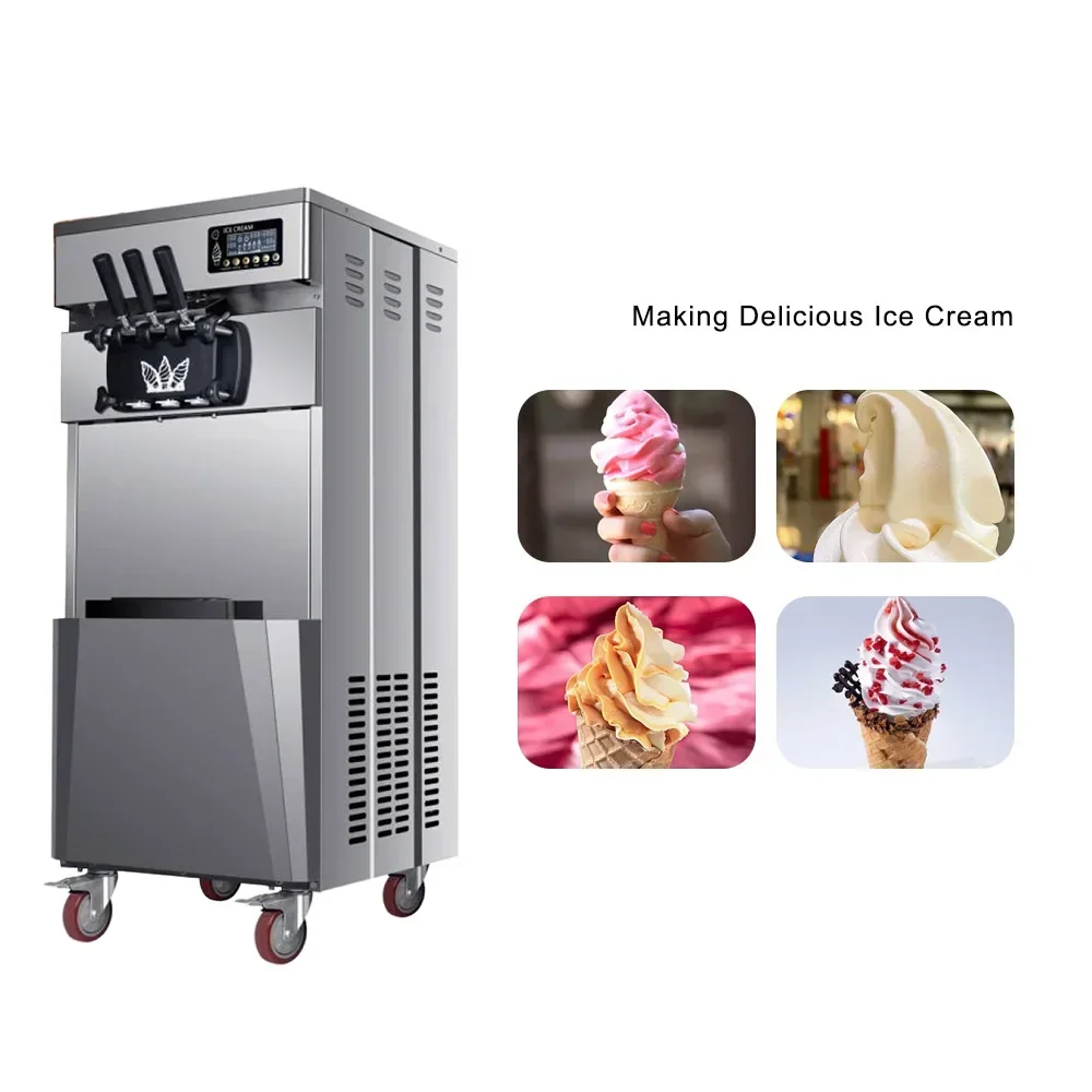 

excellent Customize Ice Cream Machine Maker Soft Ice-Cream Machine Ice Creams Machines