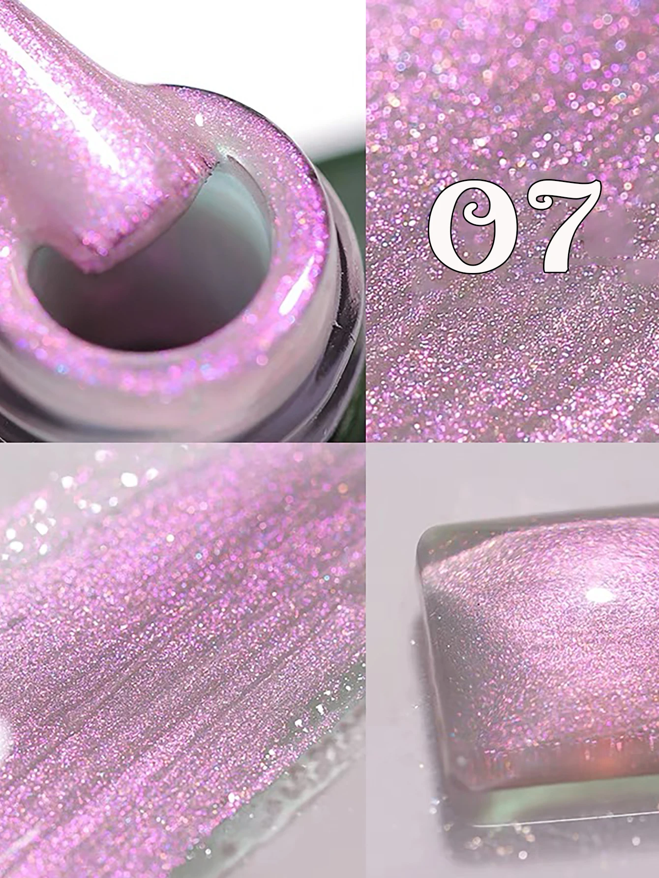 Verhéritage à ongles gel à paillettes fines, nickel é de perles, fournitures pour ongles, blanc, rêveur, populaire, WS, automne et hiver, 9 couleurs