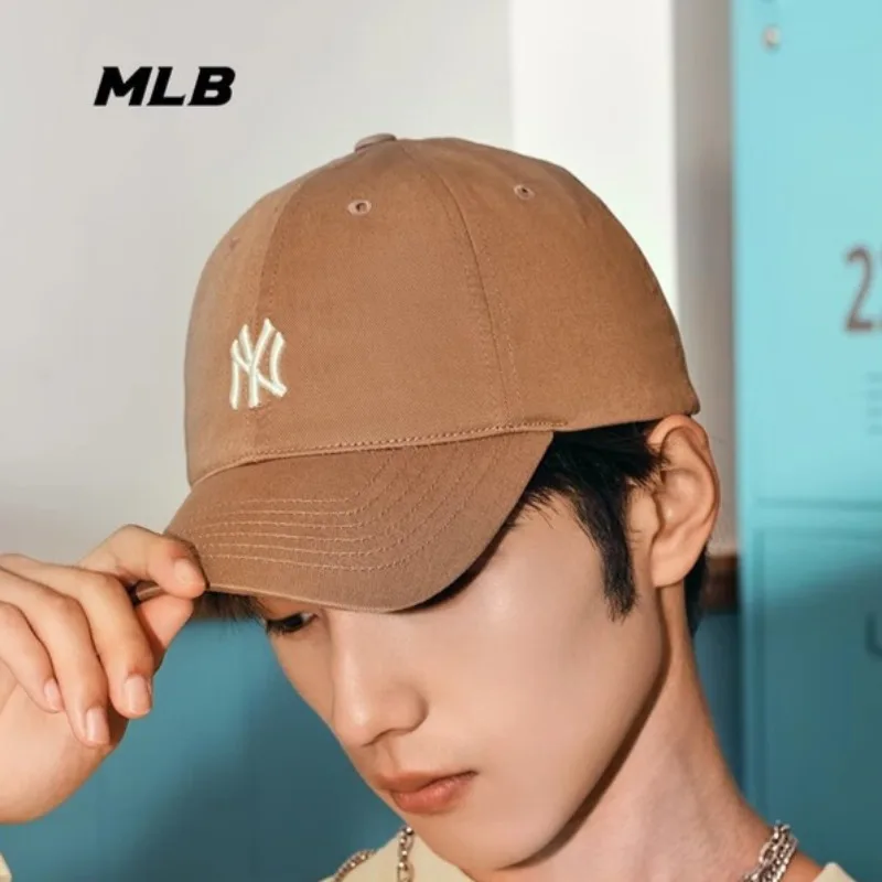قبعة MLB كاجوال ناعمة ومتعددة الاستخدامات في نيويورك، قبعة بيسبول عصرية منقار البط