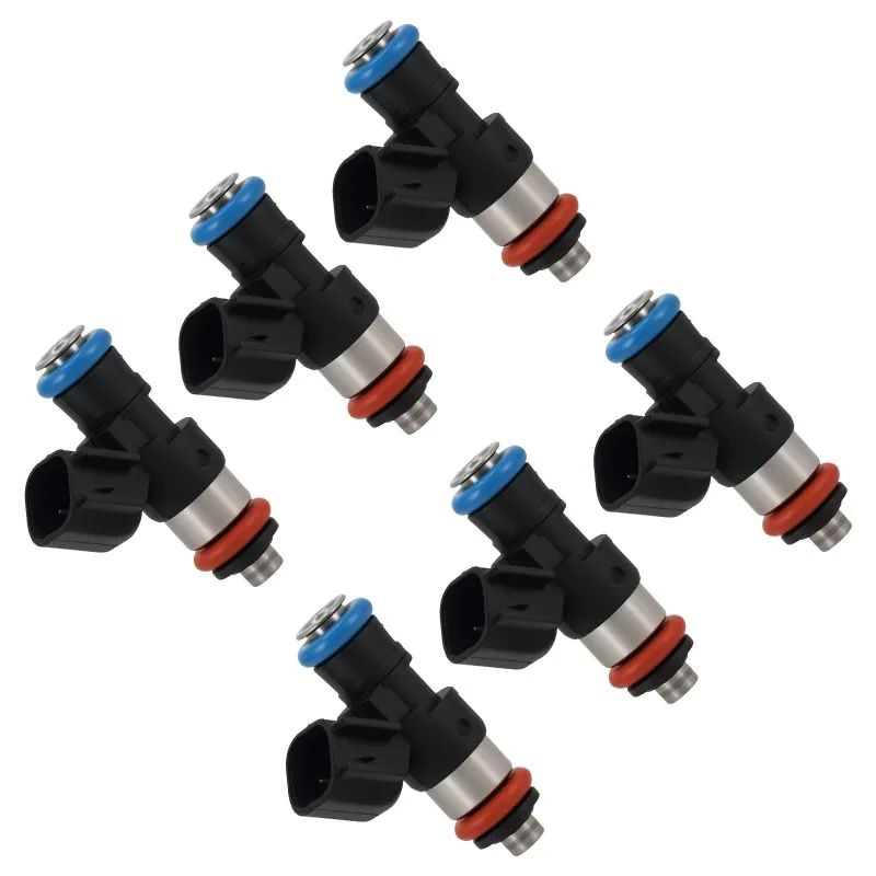 

6pcs 0280158091 Fuel Injectors For Ford Edge Taurus Flex Fusion Lincoln MKZ MKX 3.5L High Impedance Nozzle Replaces new