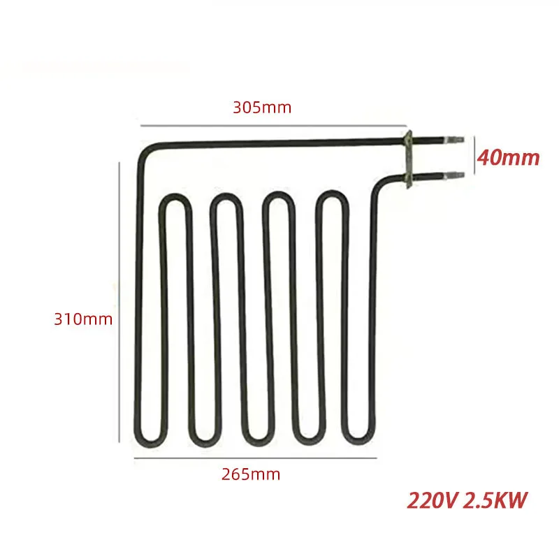 Stainless Steel High Temperature Industrial Sauna Heater Instant Hot Air Heating Element for Oven/Stove/Furnace