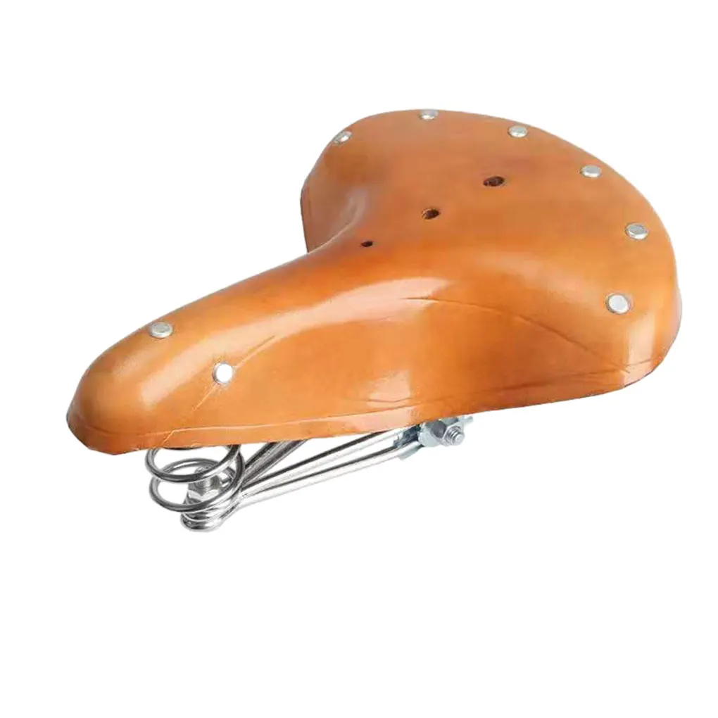 

Простое в установке пружинное велосипедное седло, повышенная безопасность, прочная и долговечная устойчивость к истиранию. Винтаж