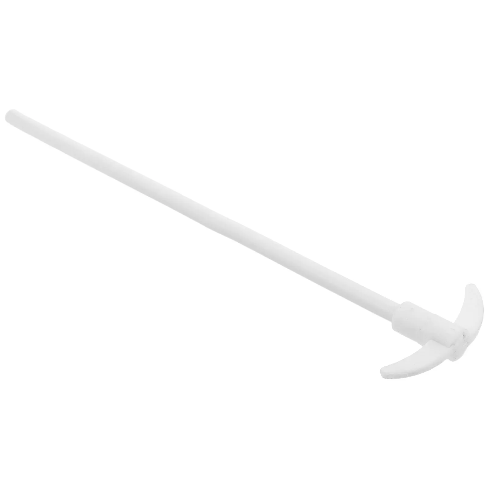 Ptfe Lab Stirrer Paddle 25Cm White Overhead Mixing Rod Corrosion Resistant Non Stick Chemical Stirring Paddle Laboratory Stirrer view 2