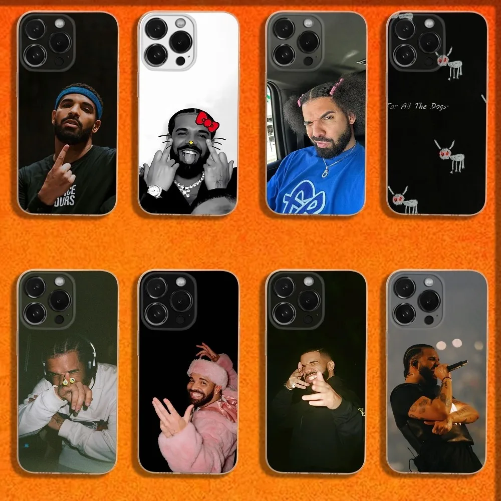 

Rapper D-Drake Phone Case For iPhone 16,15,14,13,12,11 Plus,Pro,Max,XR,XS,Plus,E,Mini Transparent Soft Cover