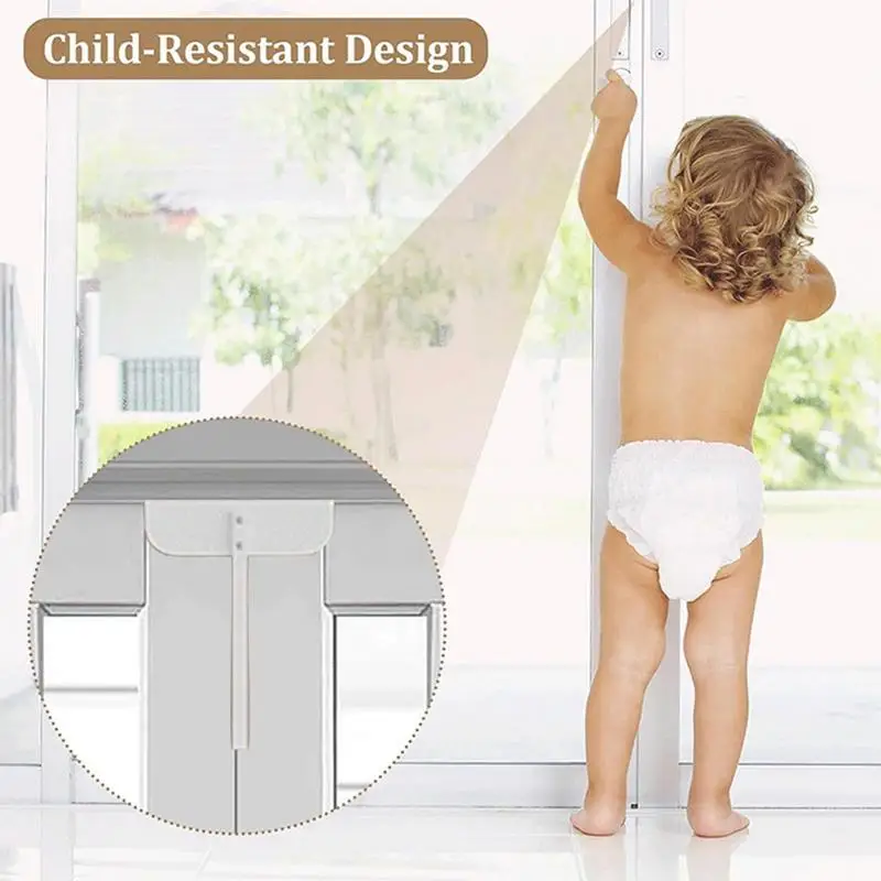 Child Proof Door Lock Child Proof Closet Lock Sleek Playroom Lock Bedroom Safety Lock User Friendly Safety Lock