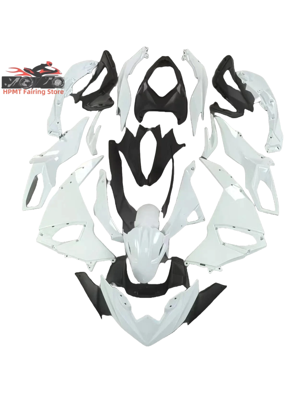 

New ABS Motorcycle Fairings Kit for KAWASAKI Ninja500 EX500 2023-2024 NINJA500 2023 2024 2025 unpainted fairing