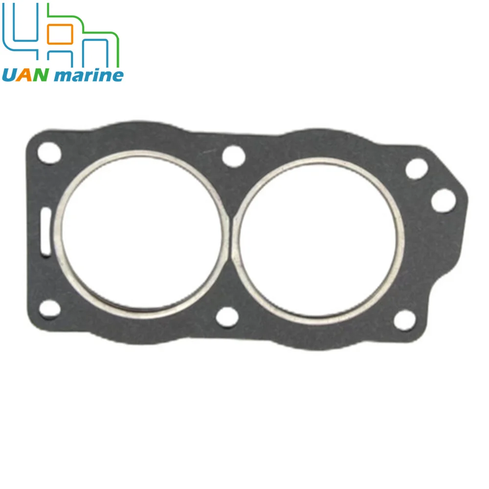 338222 Cylinder Head Gasket for Johnson Evinrude OMC 9.9 15HP 2 Cyl Crossflow Motor 0338222 778195