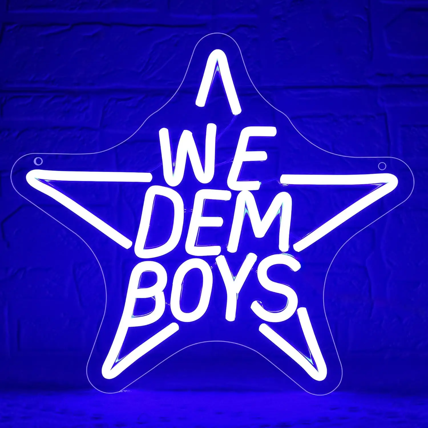 We Dem Boys Neon Si… - image