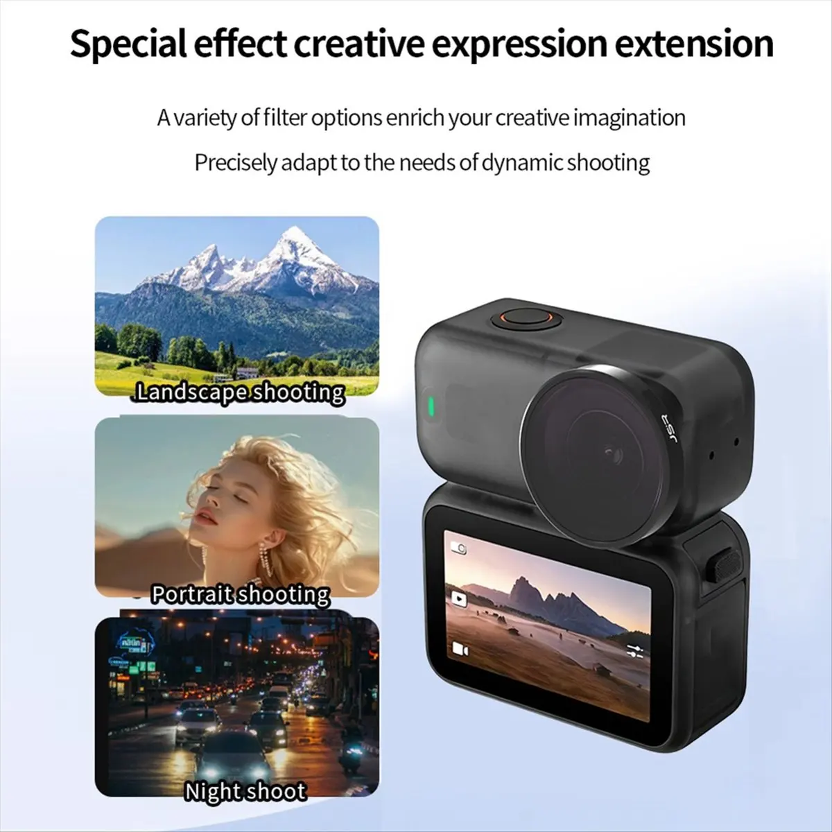 NDPL8/NDPL16/NDPL32/NDPL64 Filter for Nano Camera Lens Filter Anti Scratch Neutral Density Polarizing Filter