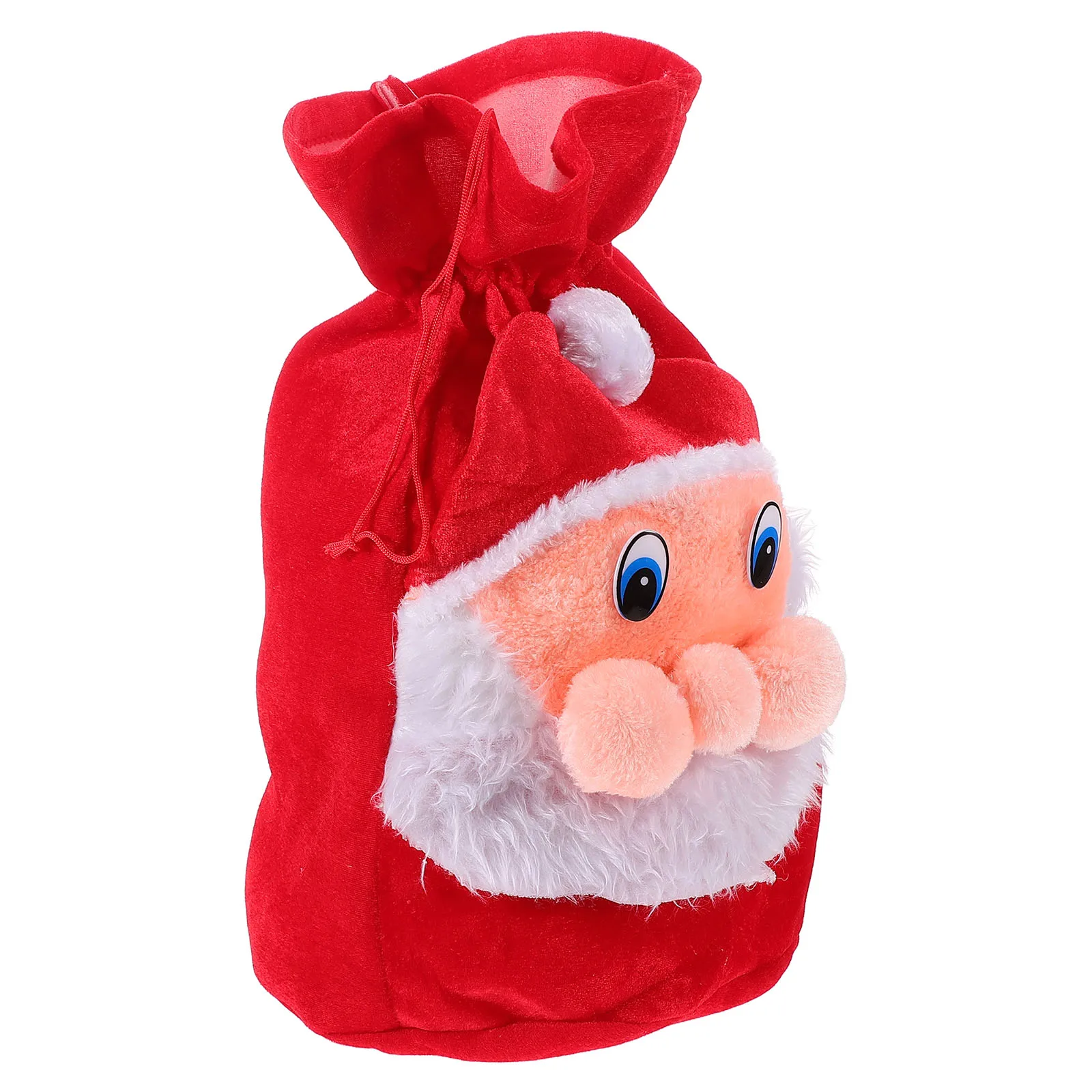 

Large Santa Gift Bag Christmas Drawstring Sack Baby Gifts Festive Decor Holiday Large Santa Gift Bag Present Container