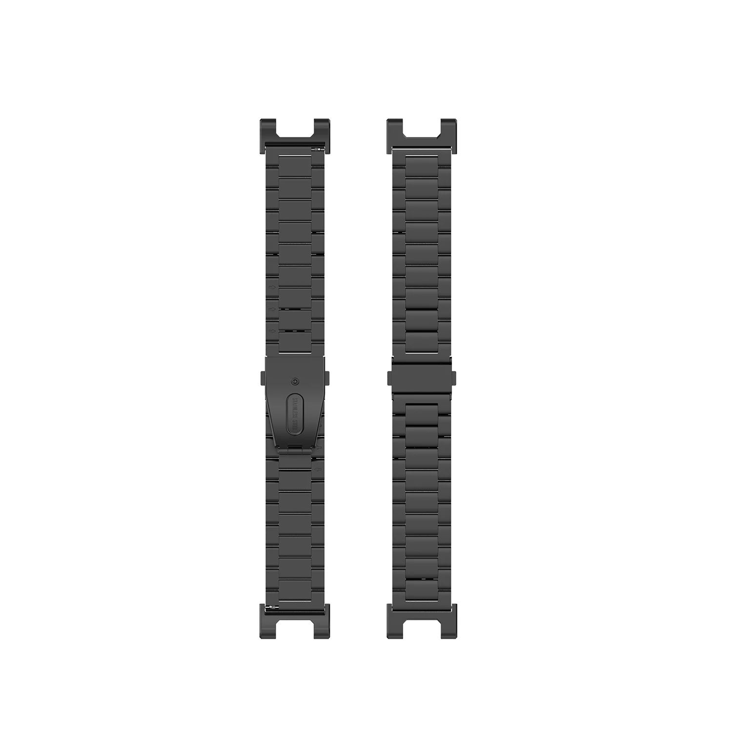 Stainless Steel Band For Amazfit T-Rex 3 48mm - Metal Replacement Strap Black Gold