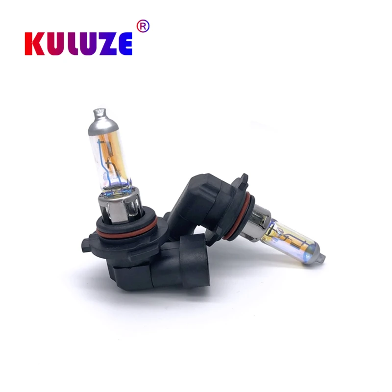 2 Pcs HB4 12V55W 9006 Headlamp 2300K P22d Halogen Lamp Replace Upgrade Super Yellow Rain And Fog Proof Light Car Bulbs