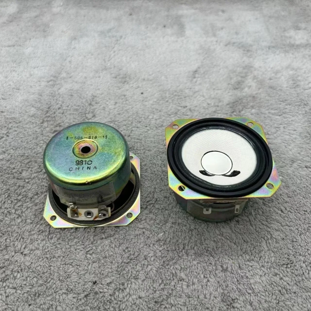 White Cone 2.75 Inch Full Range Speaker for Tube Amp Mid High Audio