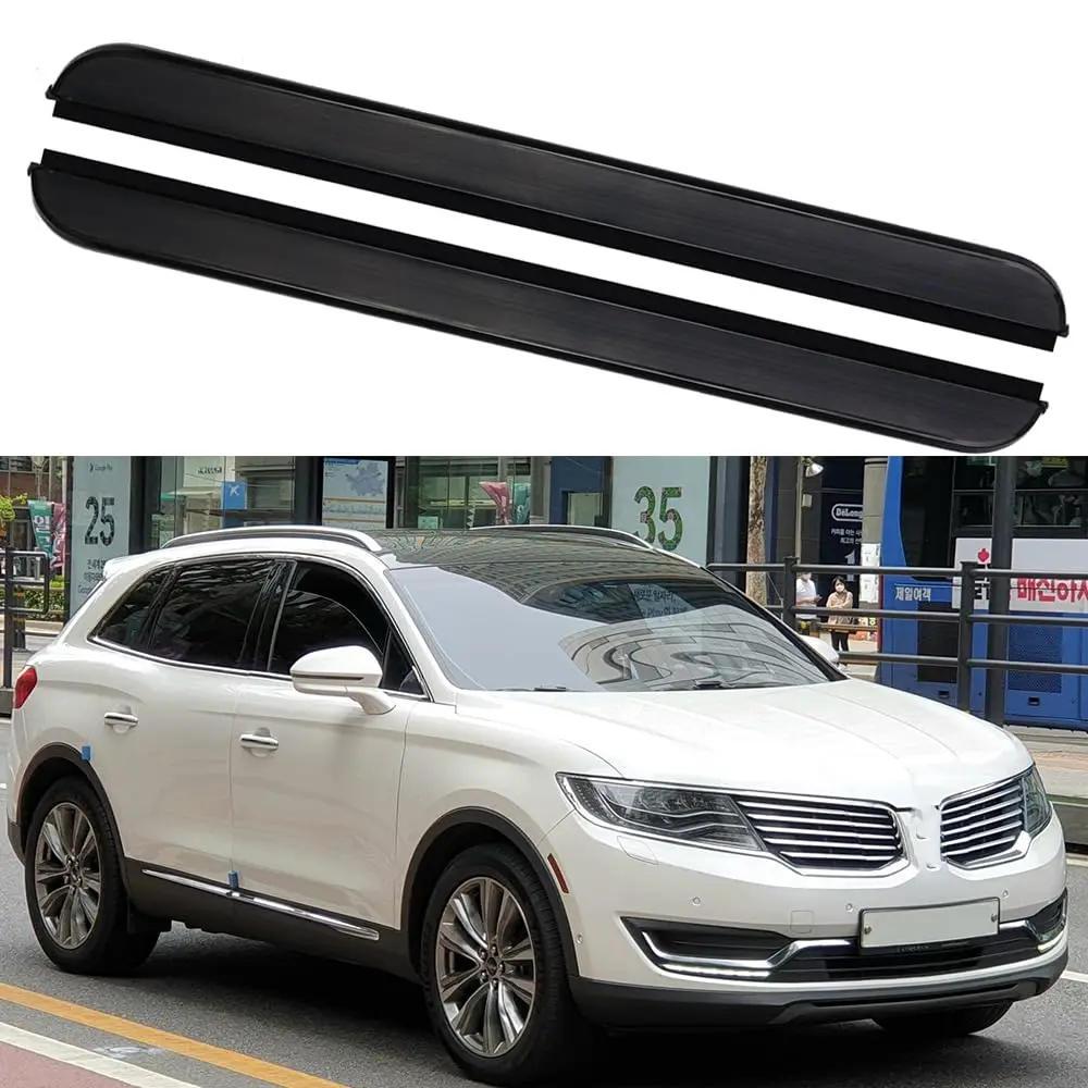 

High Quality 2PCS Running Boards Side Step Nerf Bars Fits For Lincoln MKX 2015-2018