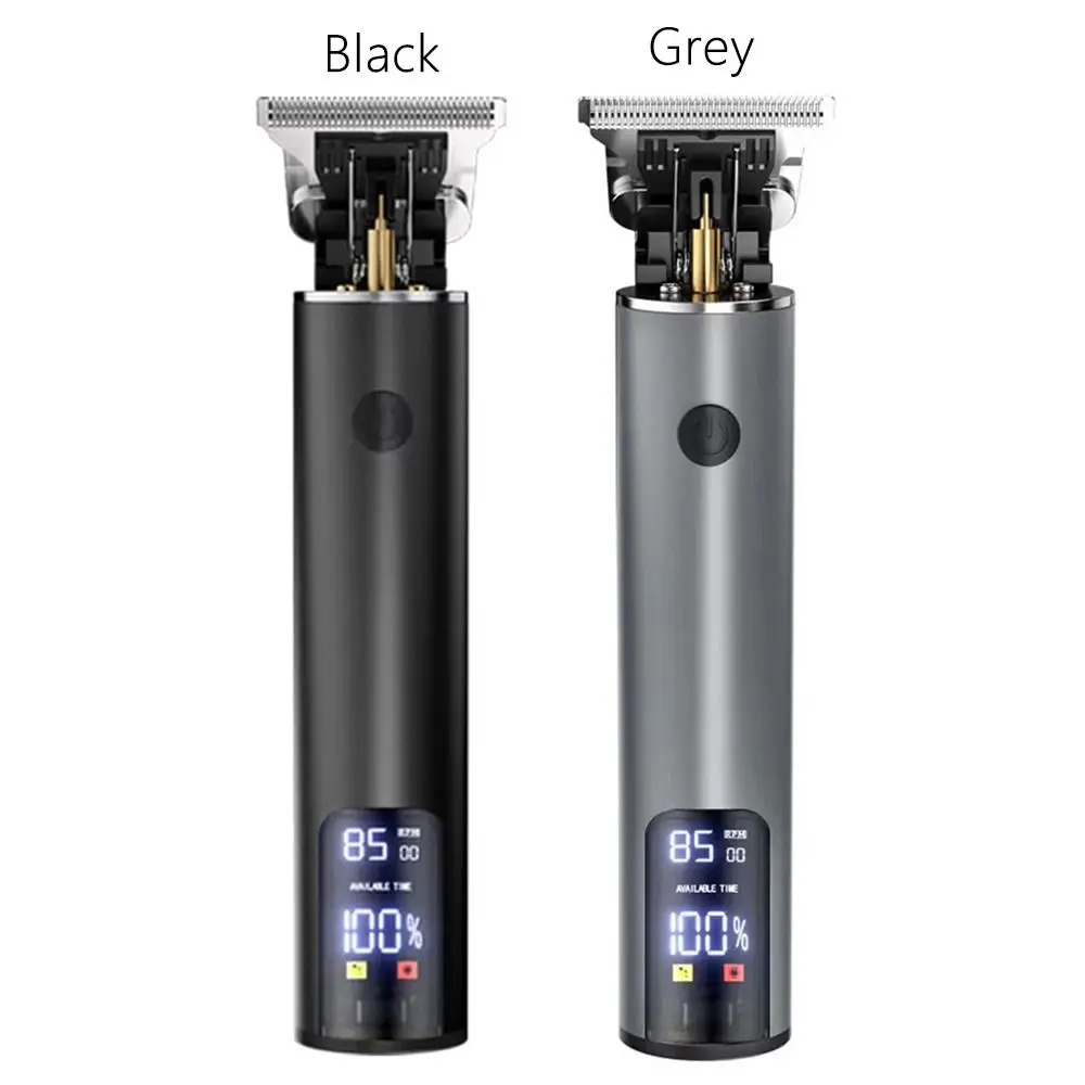 Professional Electric Hair Clipper - Fast Charging Bald Head Trimmer with Oil for Carving Home & Barber Use