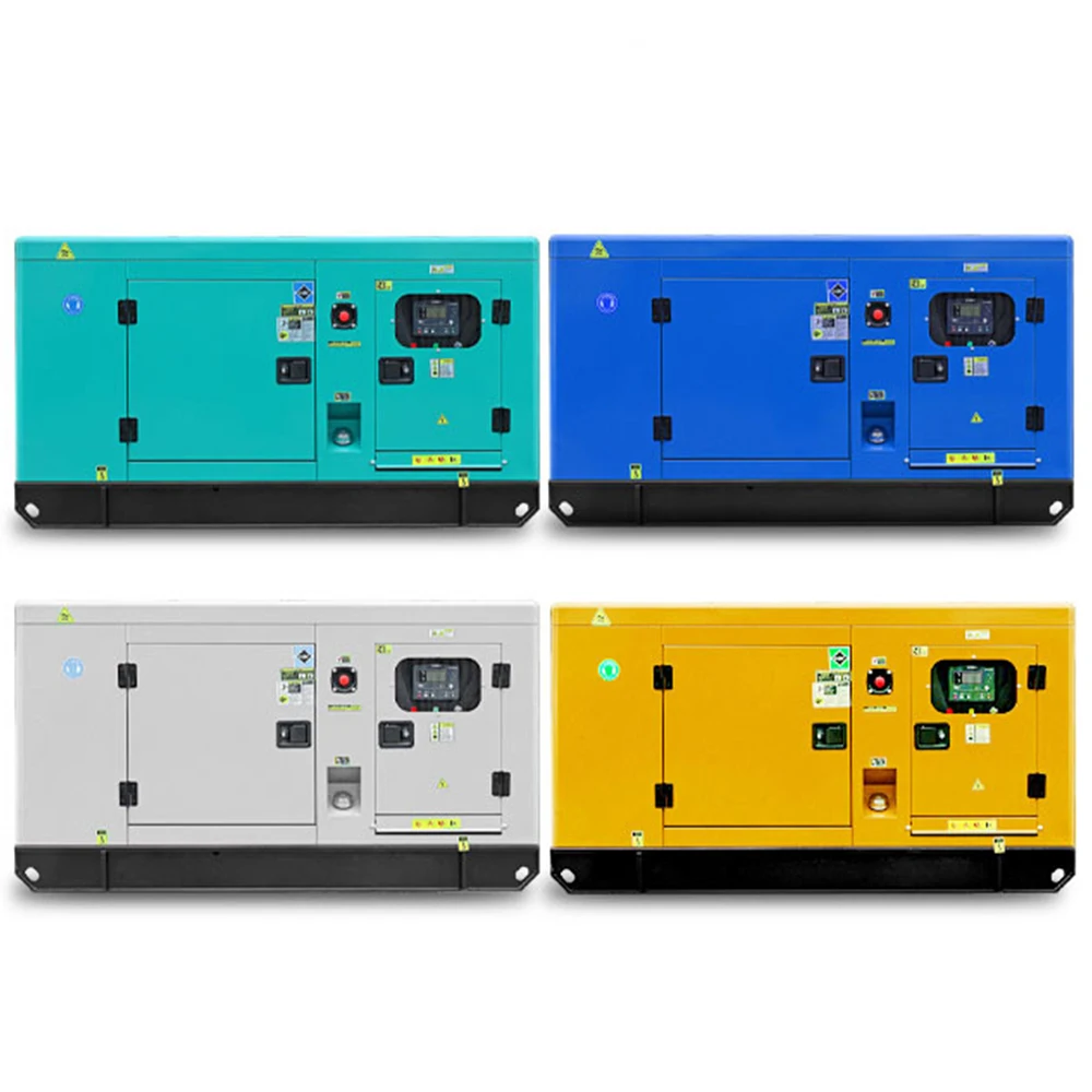 Cummings 4BT3.9-G2 32kW 40kVA 1500RPM 1800RPM Low Vibration Minimal Noise Silent Open Frame Water Cooled Diesel Generator Set